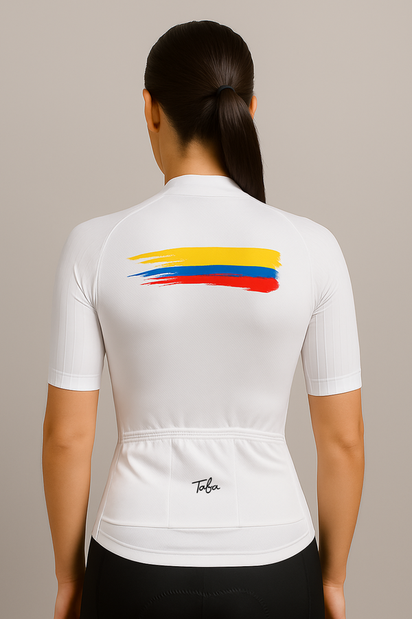 Jersey Ciclismo Mujer Pinceladas Colombia