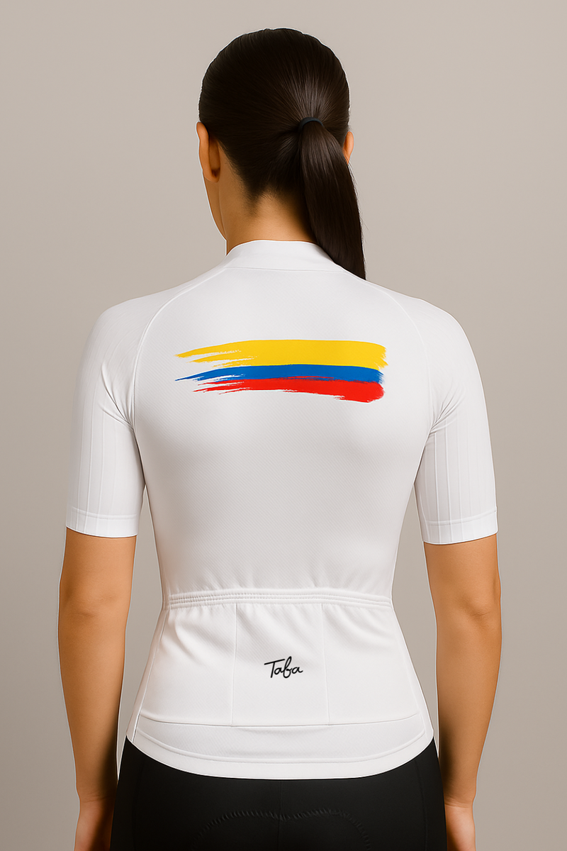 Jersey Ciclismo Mujer Pinceladas Colombia