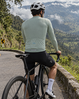 Jersey de Ciclismo Manga Larga Hombre Calma Ligera — Eucalipto