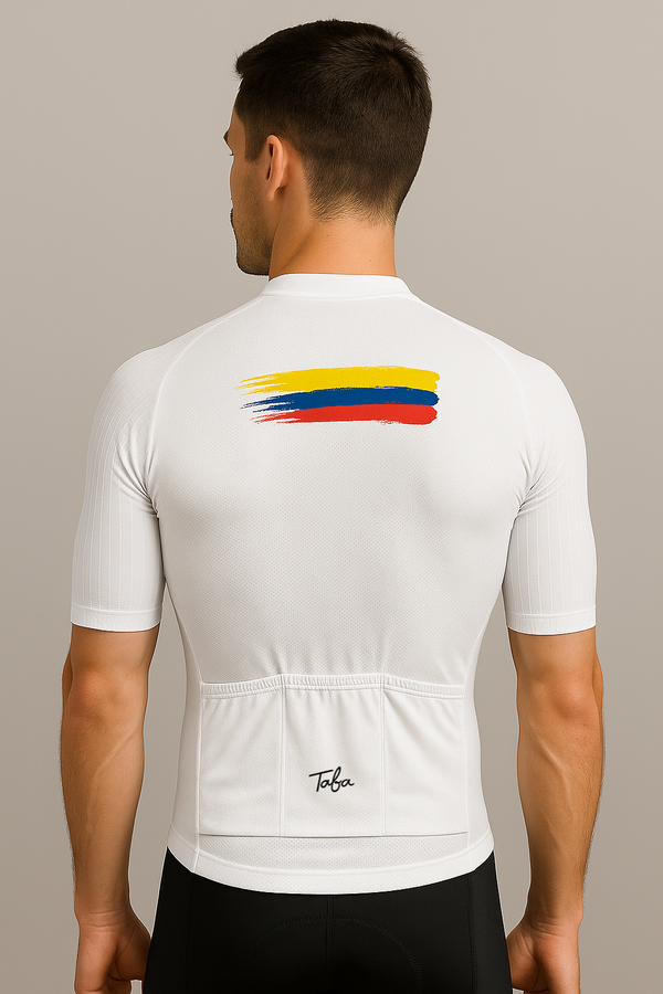 Jersey Ciclismo Hombre Pinceladas Colombia