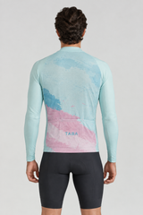 Jersey de Ciclismo Manga Larga Hombre Paisaje Vivo
