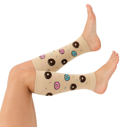 Media Ciclismo con Compresion Pantorrillera Habano Donnuts