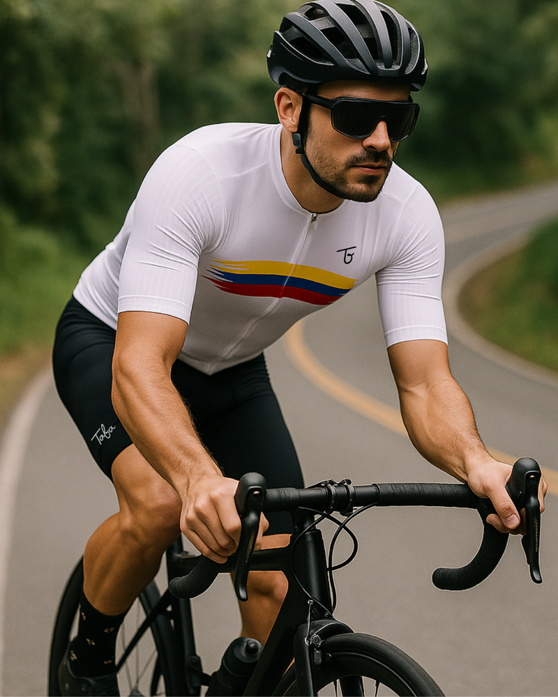 Jersey Ciclismo Hombre Pinceladas Colombia