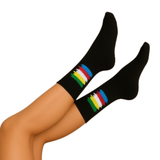 Media Ciclismo UCI Pinceladas Negro