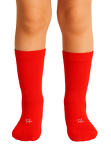 Media Clasica 5" Niño Rojo