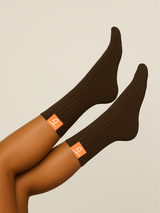 Media Ciclismo Doble Brand  Cafe Naranja