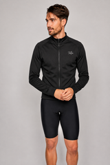 Chaqueta de Ciclismo Hombre Afelpada Negra