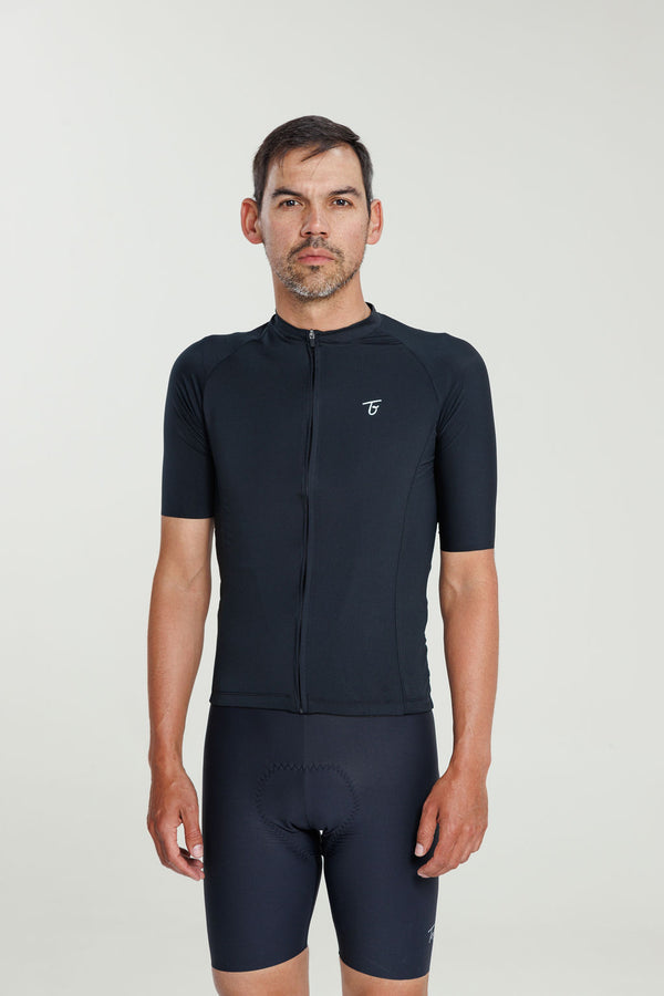 Jersey Ciclismo Hombre Route 2.0 Black