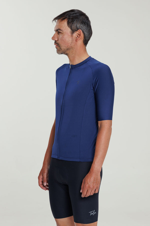 Jersey Ciclismo Hombre Route 2.0 Deep Blue