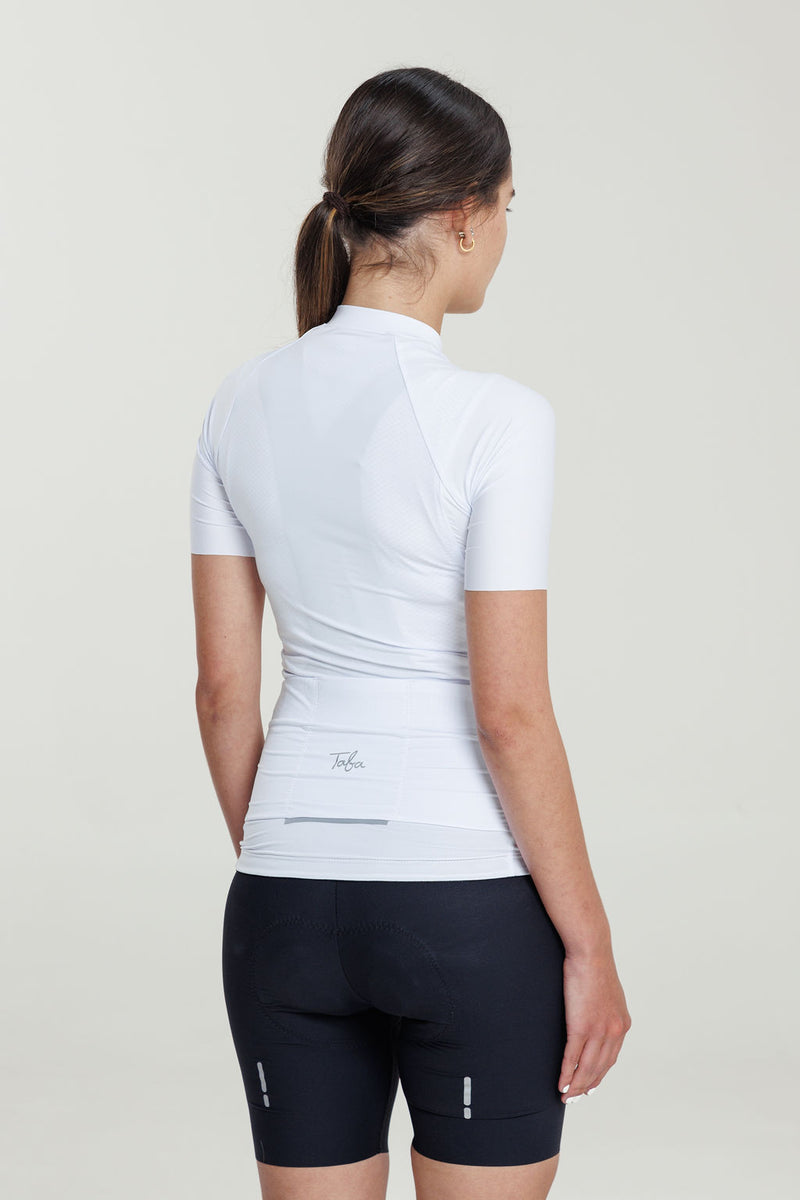 Jersey Ciclismo Mujer Route 2.0 White