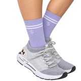 Media para Running y Gym Lila