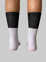 Media Ciclismo Bloques Blanco Negro