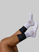 Media Ciclismo Bloques Blanco Negro