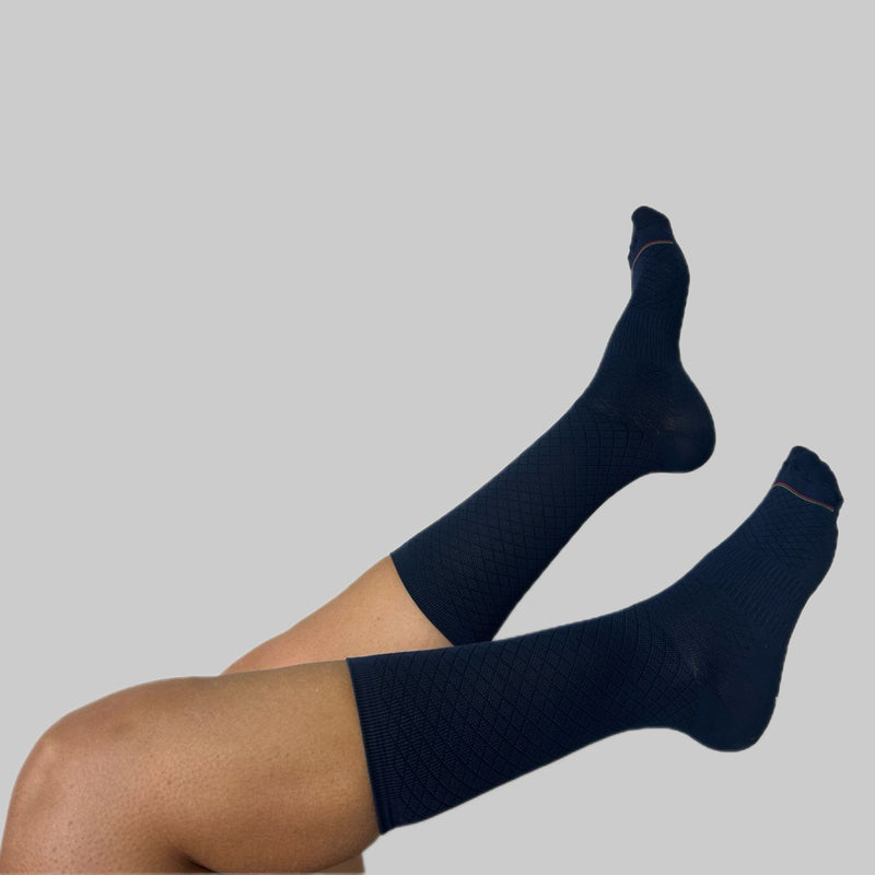 Media Ciclismo ITALY Plus Azul Oscuro
