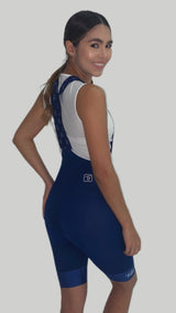 Pantaloneta Ciclismo PRO Navy Mujer