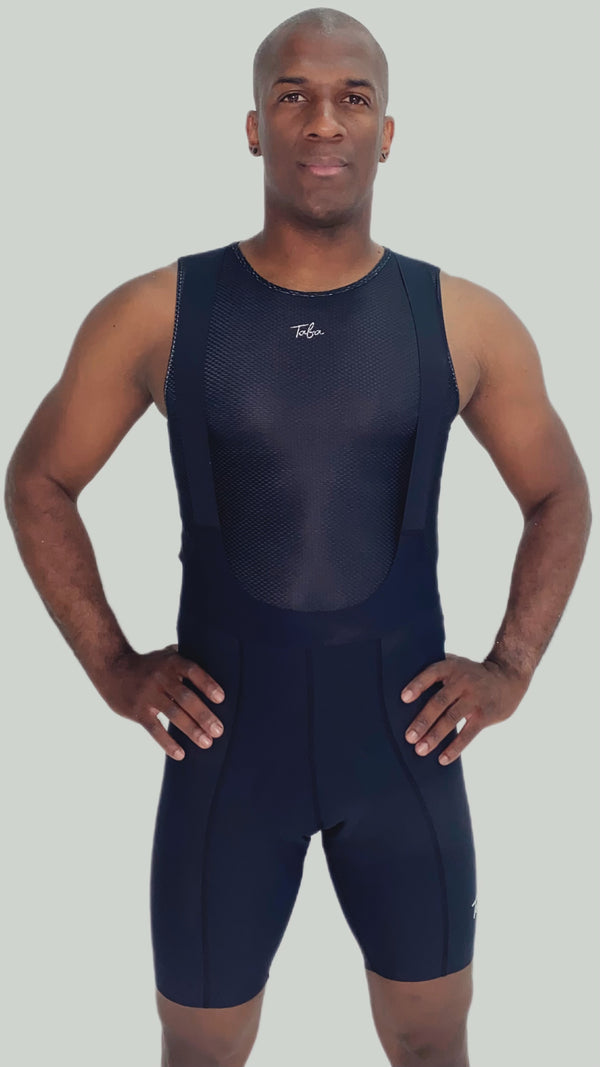 Pantaloneta Ciclismo iL Migliori Seamless Negra Hombre