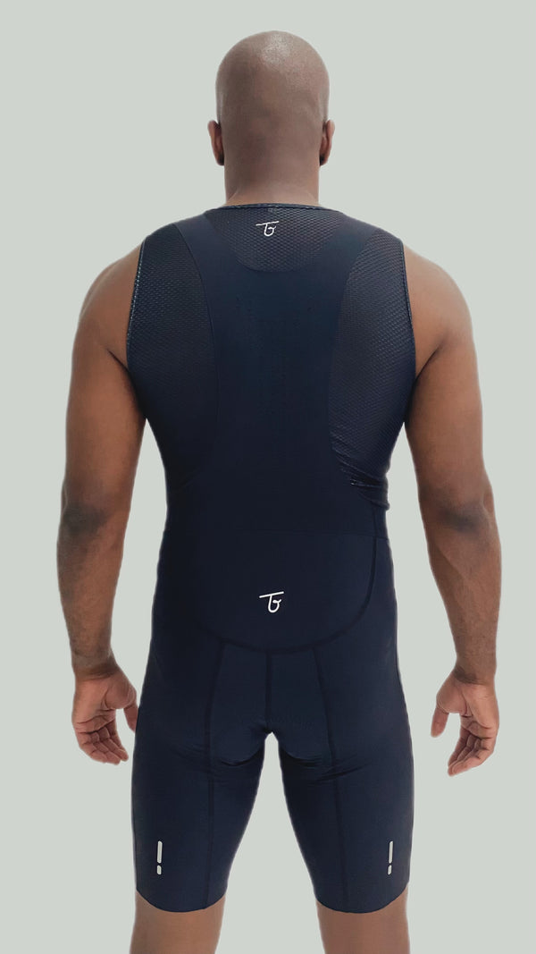 Pantaloneta Ciclismo iL Migliori Seamless Negra Hombre