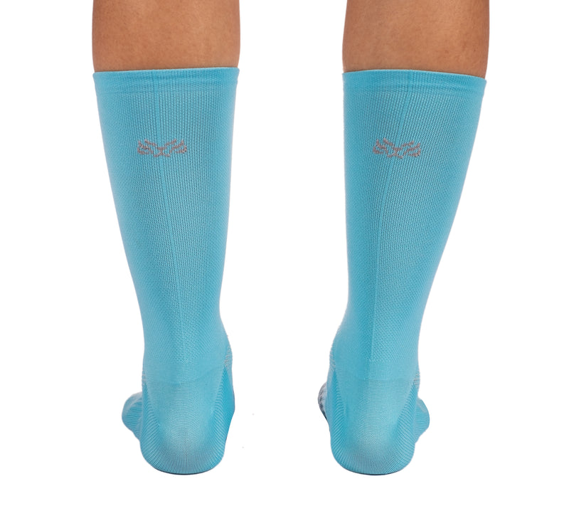 Media 7" Ciclismo Clasica Azul Claro