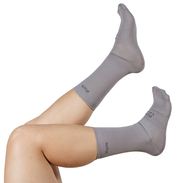 Media 6" Ciclismo Clasica Gris Claro