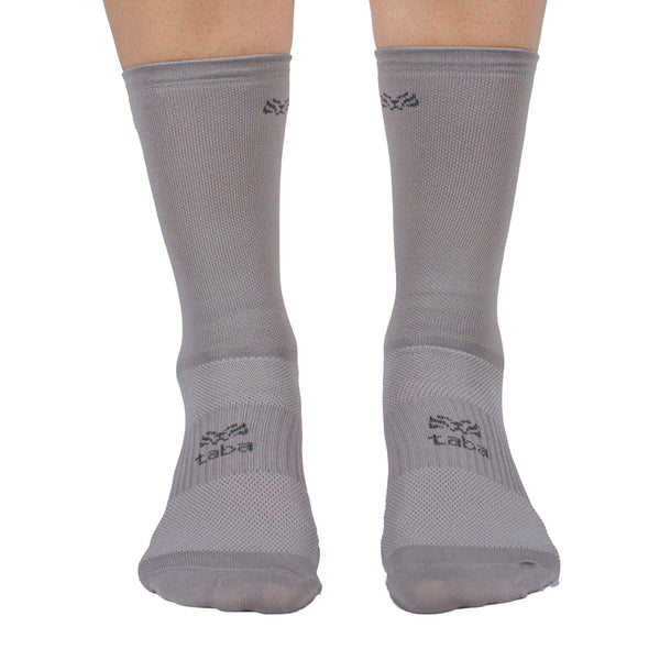 Media 6" Ciclismo Clasica Gris Claro