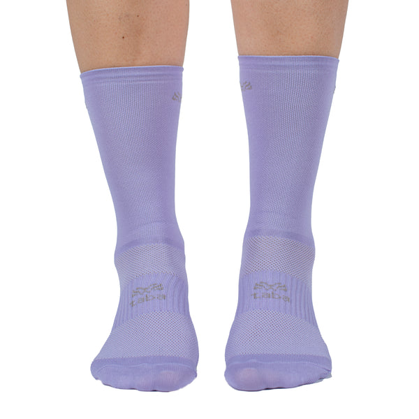 Media 6" Ciclismo Clasica Morado Claro