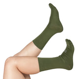 Media Ciclismo 7"con Compresion Verde Aceituna
