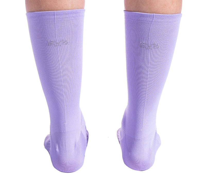 Media 7" Ciclismo Clasica Morado Claro