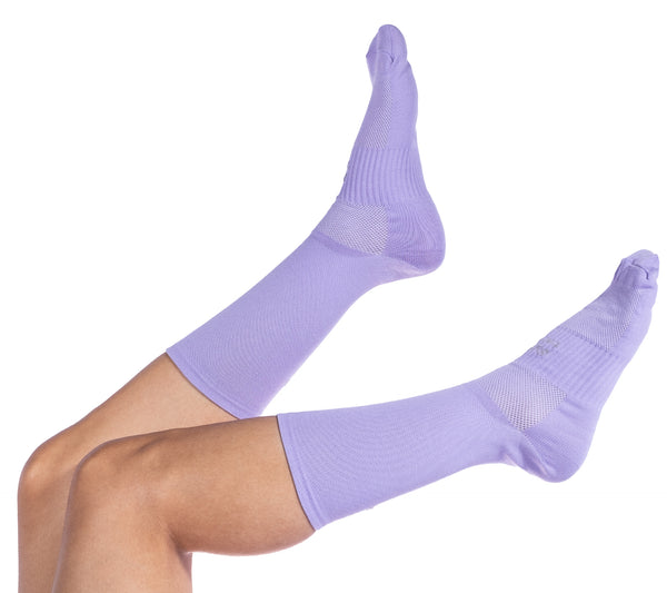 Media 7" Ciclismo Clasica Morado Claro