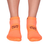 Media Tobillera Naranja Neon