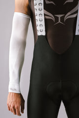 Manga Ciclismo Microfibra Blanca