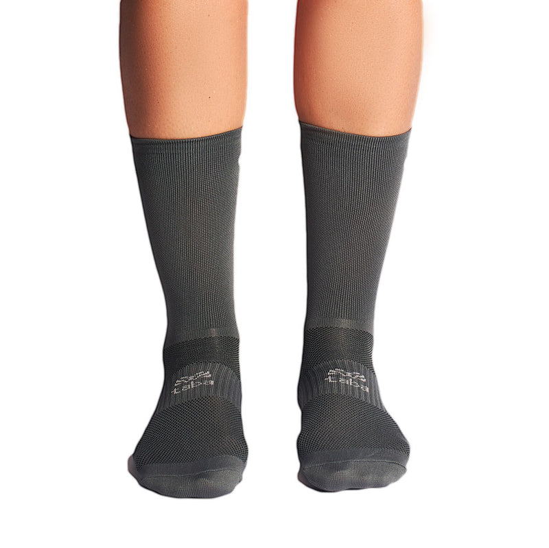 Media 6" Ciclismo Clasica Gris Oscuro