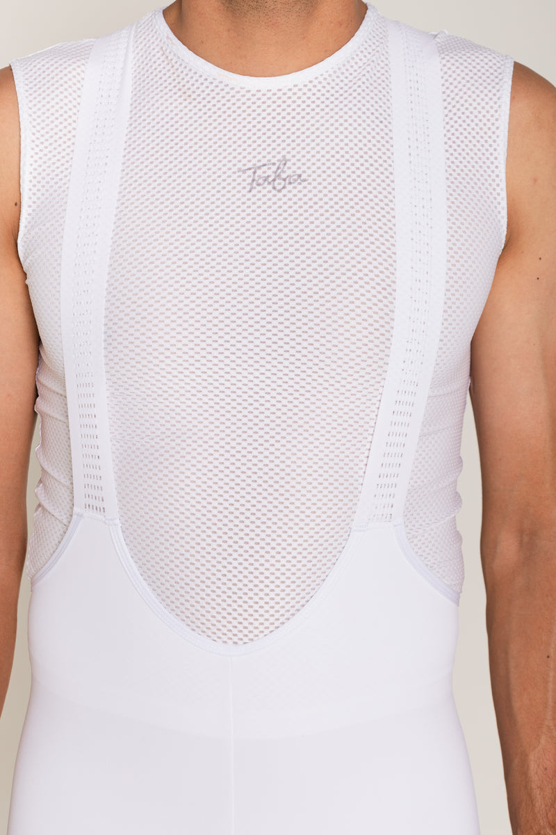 Pantaloneta Ciclismo TOP Blanco Hombre