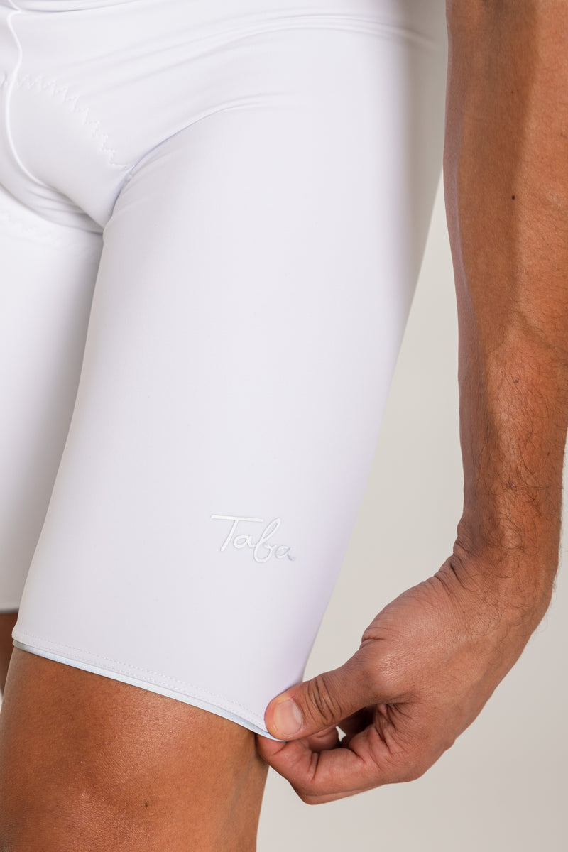Pantaloneta Ciclismo TOP Blanco Hombre