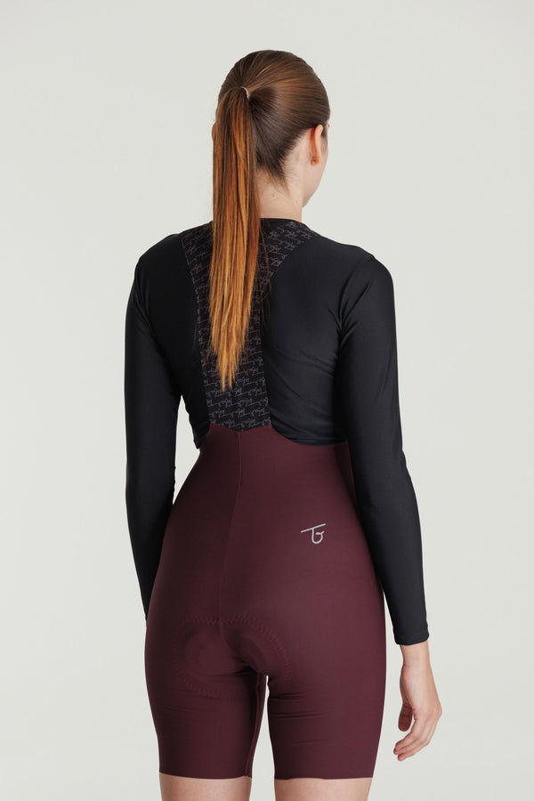 Pantaloneta Ciclismo ELITE Seamless Vino Mujer RLZ