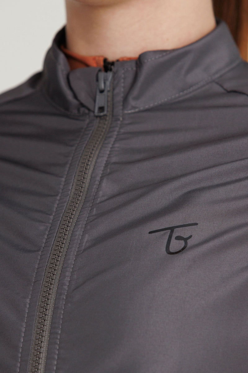 Chaleco Ciclismo Mujer Gobi Gris