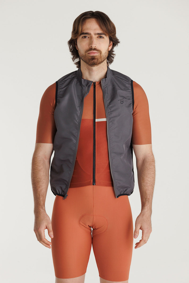 Chaleco Ciclismo Hombre Gobi Gris – Taba Fashion Sportswear