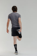 Media Ciclismo con Compresion Completa Negra
