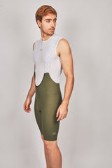 Pantaloneta Ciclismo ELITE Seamless Olive Hombre RLZ