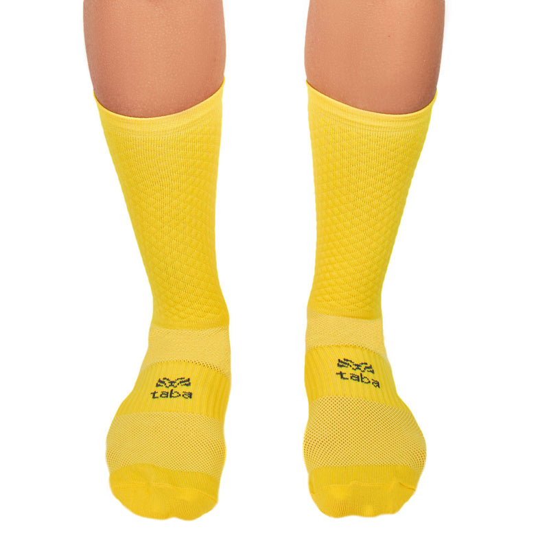 Media Ciclismo Rombito Amarillo 7"