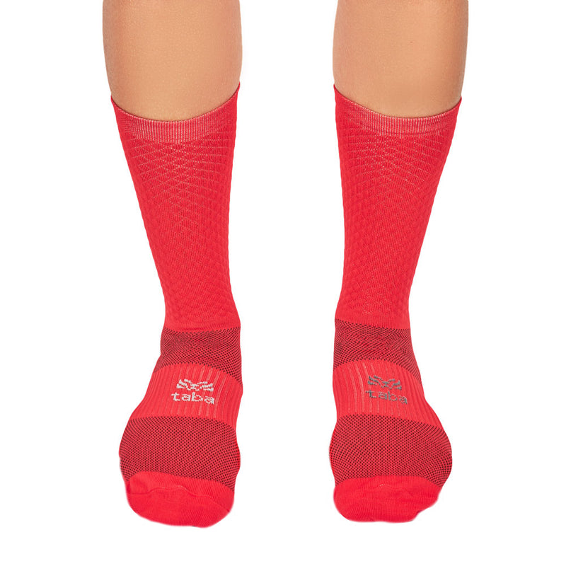 Media Ciclismo Rombito Rojo 7"
