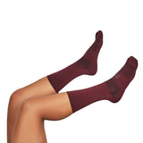 Media Ciclismo Rombito Vinotinto 7"
